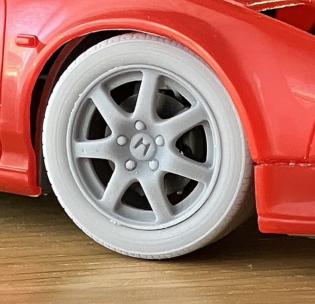 PLUSALFA 3DCAD/3Dプリンタ プロダクト 1/24 NSX タイプR/2