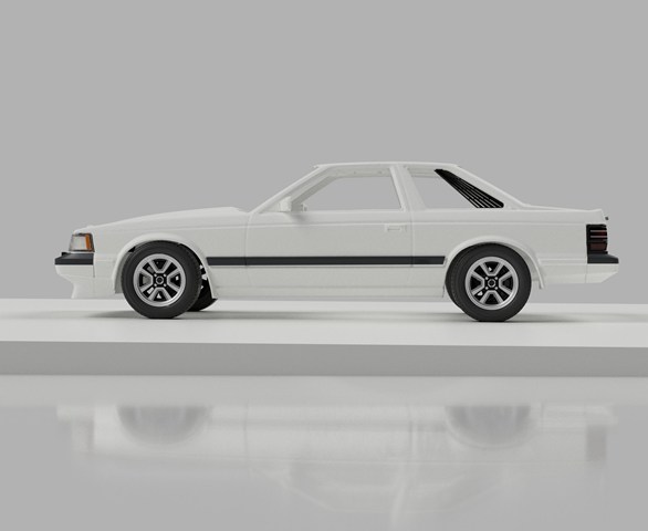 PLUSALFA 3DCAD/3Dプリンタ プロダクト 1/24 10 ソアラ 後期型