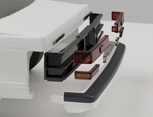PLUSALFA 3DCAD/3Dプリンタ プロダクト 1/24 10 ソアラ 後期型