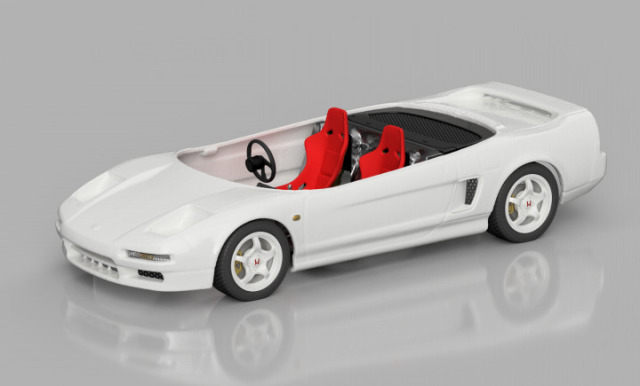 PLUSALFA 3DCAD/3Dプリンタ プロダクト 1/32 NSX-R コンバージョン