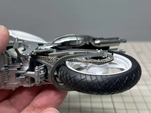 PLUSALFA 3DCAD/3Dプリンタ プロダクト 1/12 TZR250 (3MA) チェーン