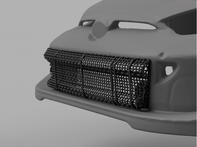 PLUSALFA 3DCAD/3Dプリンタ プロダクト 1/24 GRY サファリ
