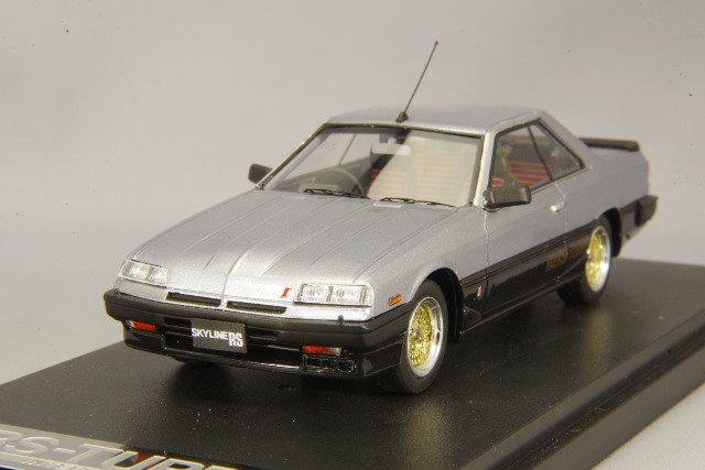 ミニカー　1/43 日産 スカイライン 2000 RS-X TURBO C KDR30(シルバー×ブラックツートン) [PM43118SK] MARK43 1/43 日産 スカイライン 2000 RS-X ターボ C KDR30