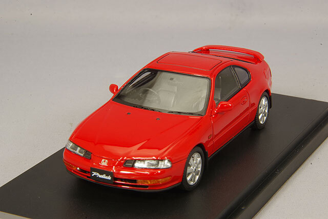 1/43 ホンダ プレリュード ミニカー ミラノレッド ハイストーリー 1/43 ホンダ プレリュード ミニカー ミラノレッド ハイ