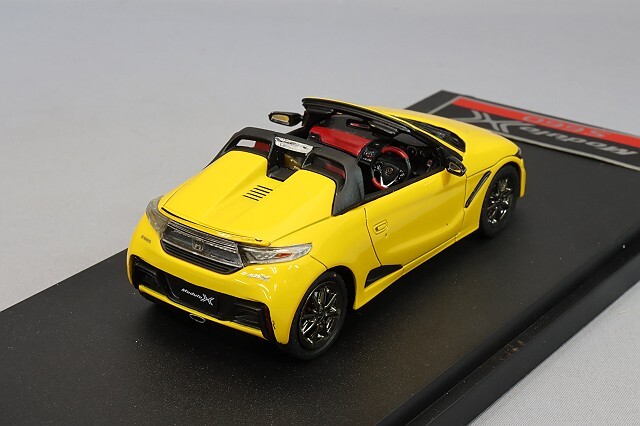 MARK43 1/43 ホンダ S660 モデューロX 2020 カーニバルイエローII