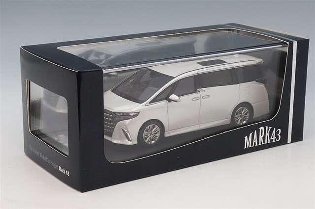 MARK43 1/43 トヨタ アルファード Z プラチナホワイトパールマイカ