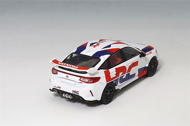 シビックタイプR FL5 2023 ミニカー　1/43 TSM POP RACE 1/64 ホンダ シビック タイプR FL5 TCR 