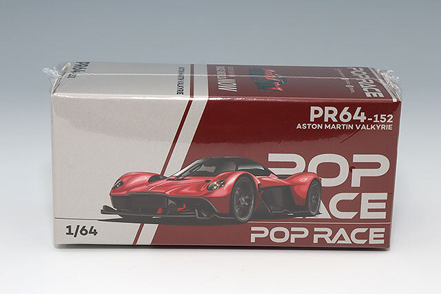 POP RACE 1/64 アストンマーティン ヴァルキリー スーパーノヴァレッド
