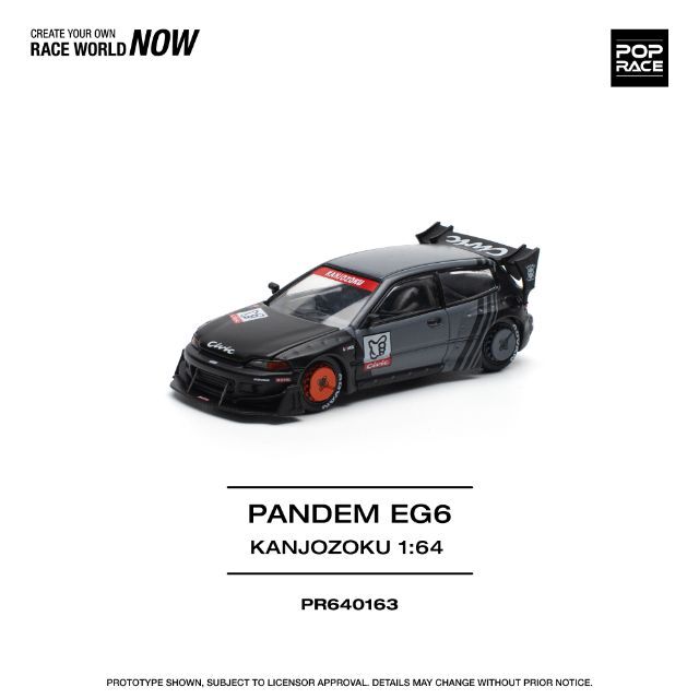 POPRACE パンデム シビック EG6 チェイス POPRACE パンデム シビック EG6 チェイス