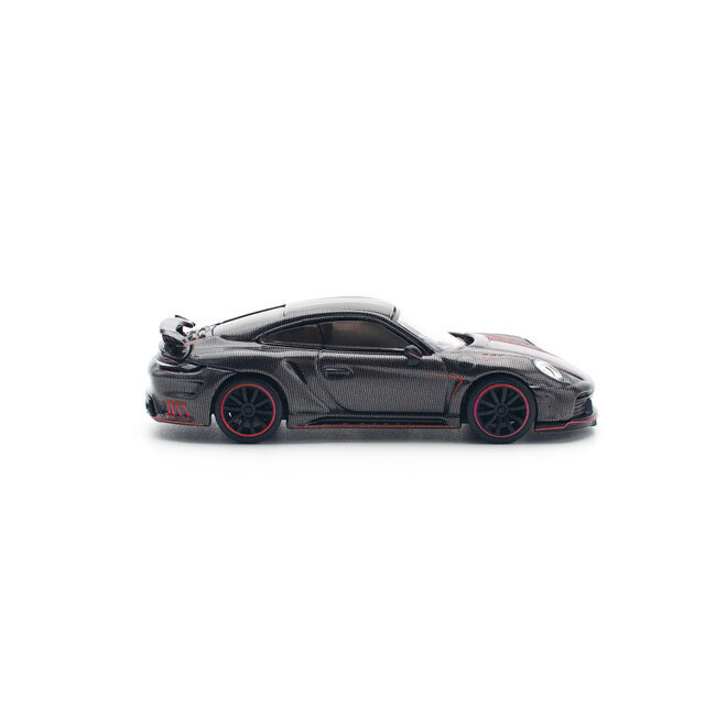 POP RACE 1/64 ポルシェ 992 スティンガー GTR カーボンエディション