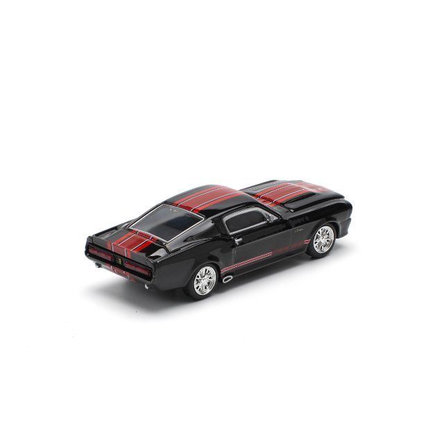 POP RACE 1/64 シェルビー マスタング GT500 ダーククローム
