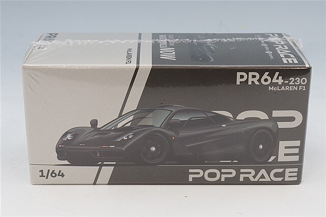 POP RACE 1/64 マクラーレン F1 ジェットブラック