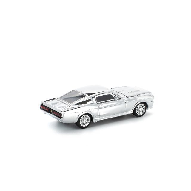 POP RACE 1/64 シェルビー マスタング GT500 シルバークローム