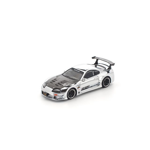 POP RACE 1/64 トップシークレット GT300 スープラ シルバークローム