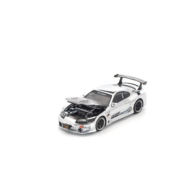 POP RACE 1/64 トップシークレット GT300 スープラ シルバークローム