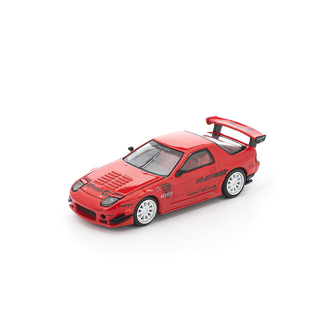 マツダ - 会場限定品 1/64 POP RACE RE雨宮 RX-7 FD3S 2台セット POP RACE 1/64 マツダ RX-7 FD3S RE雨宮 ワイドボディ イエロー