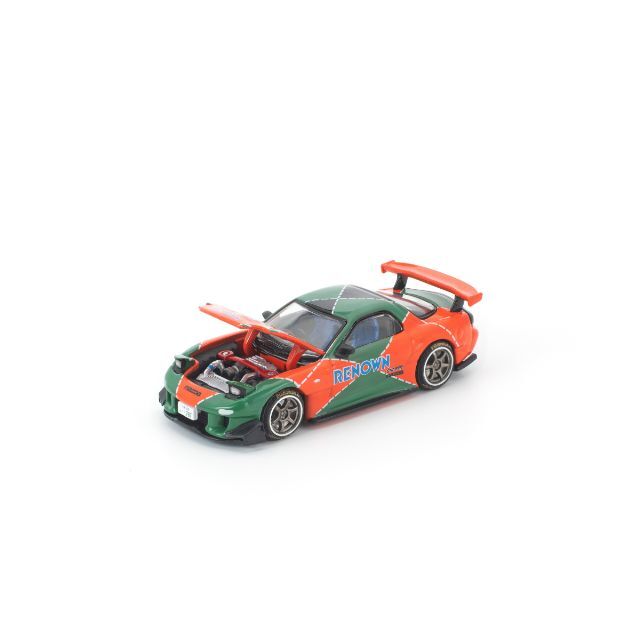 ☆予約品☆ POP RACE 1/64 マツダ RX-7 RE雨宮 レナウン