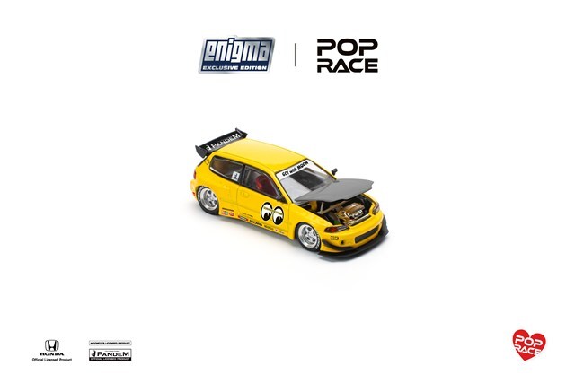1/64 シビック EG6 POP RACE x Enigma 1/64 パンデム シビック EG6 