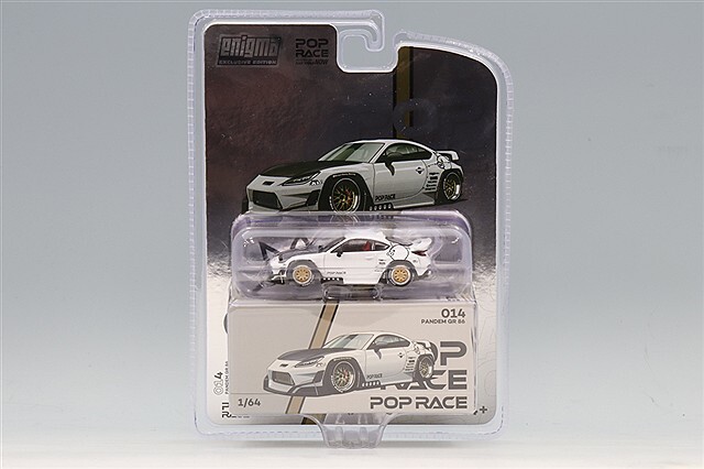 POP RACE x Enigma 1/64 パンデム GR86 クリスタルホワイトパール