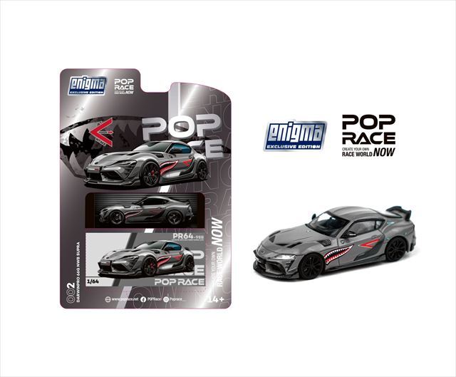 POP RACE x Enigma 1/64 Darwin Pro 66G NWB スープラ A90