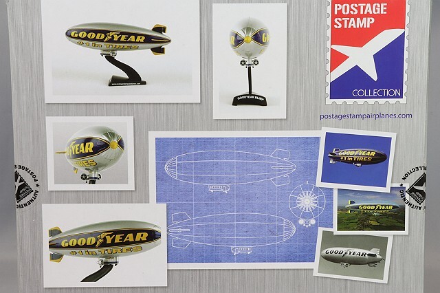 POSTAGE STAMP 1/350 グッドイヤー 飛行船 