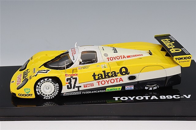 Qモデル 1/43 トヨタ R89C-V taka-Q 1989 ルマン24H #37T G.リース/J