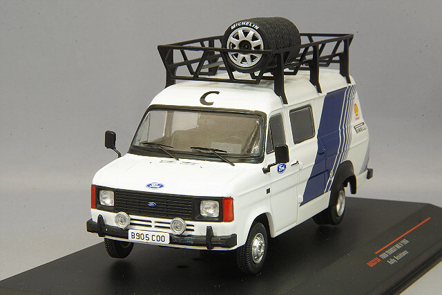 イクソ 1/43 フォード トランジット MKII 1986 アシスタントカー