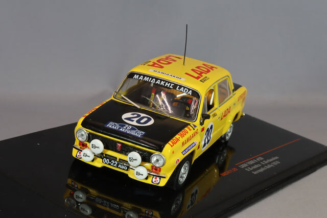 イクソ 1/43 ラーダ 1600 R 1978 アクロポリスラリー #20 S.Brundza