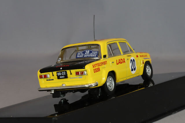 イクソ 1/43 ラーダ 1600 R 1978 アクロポリスラリー #20 S.Brundza