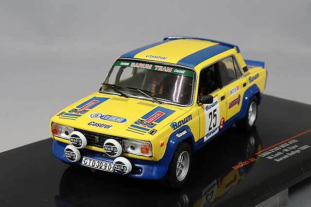 イクソ 1/43 ラーダ 2105 MTX 1983 バルムラリー #25 M.Lank / M
