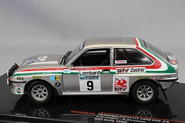 イクソ 1/43 ヴォクスホール シェベット 2300 HSR 1980 RAC イクソ 1/43 ヴォクスホール シェベット 2300 HSR 1980 RAC