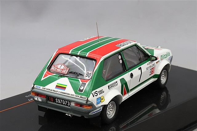 イクソ 1/43 フィアット リトモ 75 アバルト アリタリア 1979