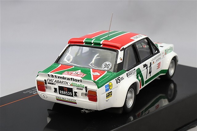 ミニカー　1/43 フィアット 131 アバルト 1976年RAC ラリー M. Alen/I. Kivimaki #3 [RRuk88] TROFEU TRRFi10 Scale 1/43 | FIAT 131 ABARTH N 3 WINNER RALLY