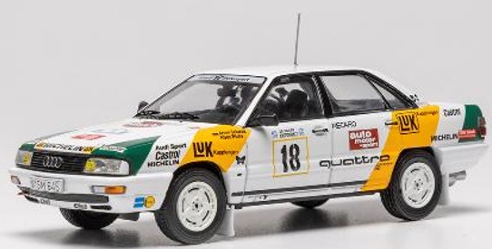 SWAY / ほろ馬車　激レア 廃盤 ☆予約品☆ イクソ 1/43 アウディ 200 クワトロ 1989 アクロポリス
