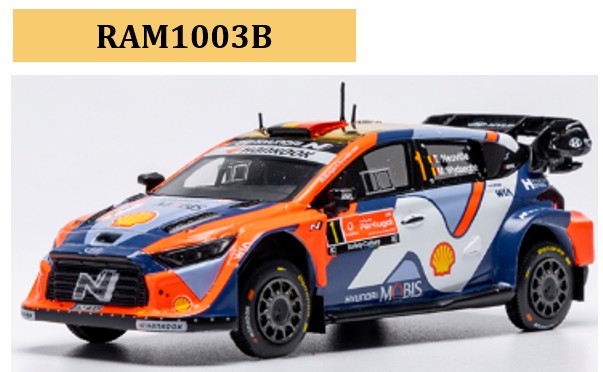 一彩テーマ i30 ☆予約品☆ イクソ 1/43 ヒョンデ i20 N ラリー1 2025年 ラリー