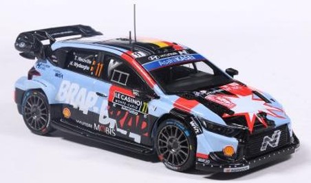 ☆予約品☆ イクソ 1/43 ヒョンデ i20 N Rally1 2026年 ラリー