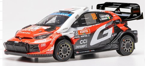☆予約品☆ イクソ 1/43 トヨタ GR ヤリス Rally1 2026 ラリーケニア