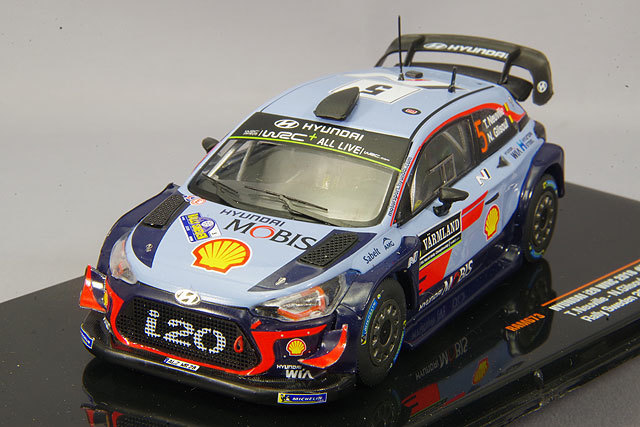(未使用･未開封品)　イクソ 1/43 ヒュンダイ i20 WRC 2018年ラリー・モンテカルロ #5 T.Neuville - N.Gilsoul p706p5g イクソ 1/43 ヒョンデ i20 WRC 2018 ラリー スウェーデン