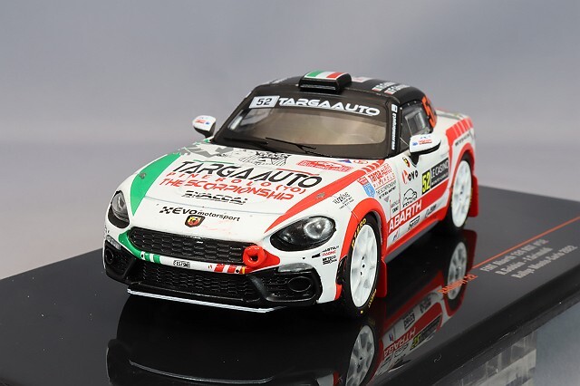 イクソ 1/43 フィアット アバルト 124 RGT 2022 モンテカルロ ラリー