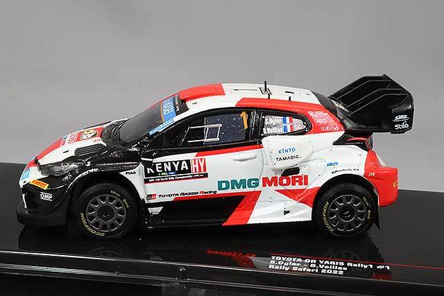 イクソ 1/43 トヨタ GR ヤリス ラリー1 2022 サファリ ラリー #1