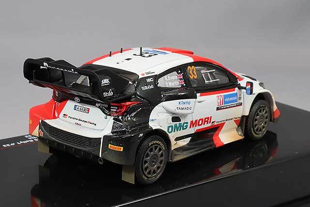イクソ 1/43 トヨタ GR ヤリス RALLY1 2022 エストニアラリー #33 E