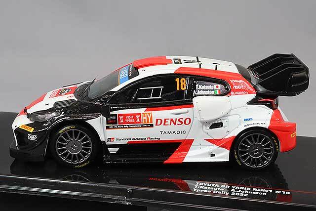 1/43 トヨタ ヤリス WRC #18 勝田貴元 2022 ラリージャパン