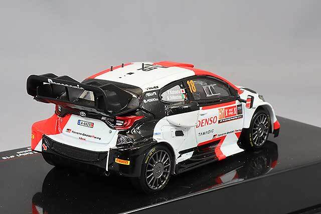 イクソ 1/43 トヨタ GR ヤリス ラリー1 2022 イープル ラリー #18 勝田