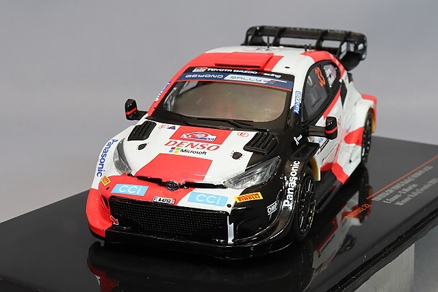 イクソ 1/43 トヨタ GR ヤリス ラリー1 2023 クロアチア ラリー
