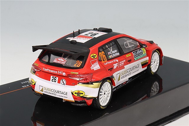 イクソ 1/43 シュコダ ファビア RS ラリー2 2024 モンテカルロ ラリー