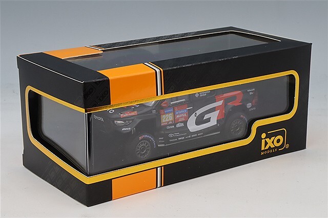 イクソ 1/43 トヨタ GR DKR ハイラックス Evo T1U 2024 ダカールラリー