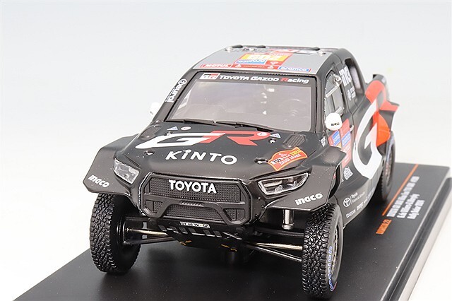 イクソ 1/43 トヨタ GR DKR ハイラックス Evo T1U 2024 ダカールラリー