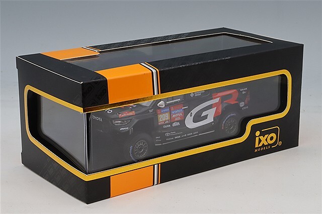 イクソ 1/43 トヨタ GR DKR ハイラックス Evo T1U 2024 ダカールラリー