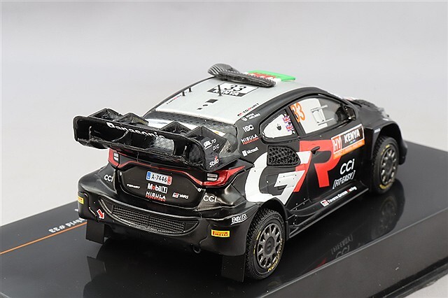 イクソ 1/43 トヨタ GR ヤリス ラリー1 HV 2024 サファリ ラリー