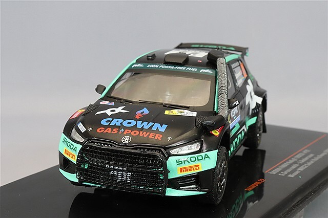 イクソ 1/43 シュコダ ファビア ラリー2 2024 サファリ ラリー ケニア